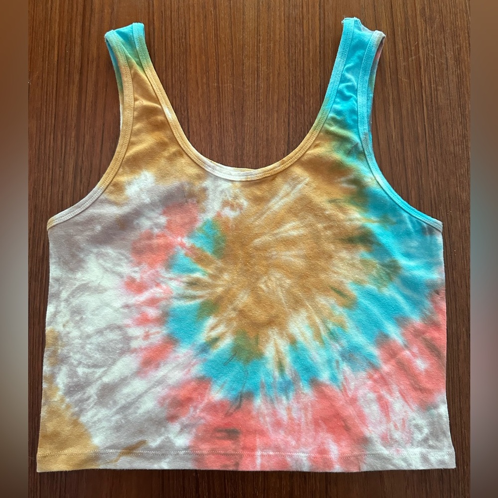 Jungmaven NWT tie dye cropped tank